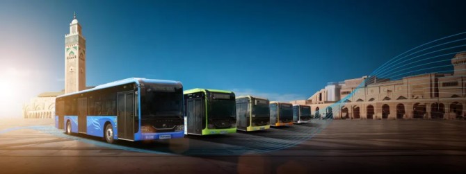 全球赛事 宇通随行丨摩洛哥723台宇通公交共赴非洲国际足球盛宴
